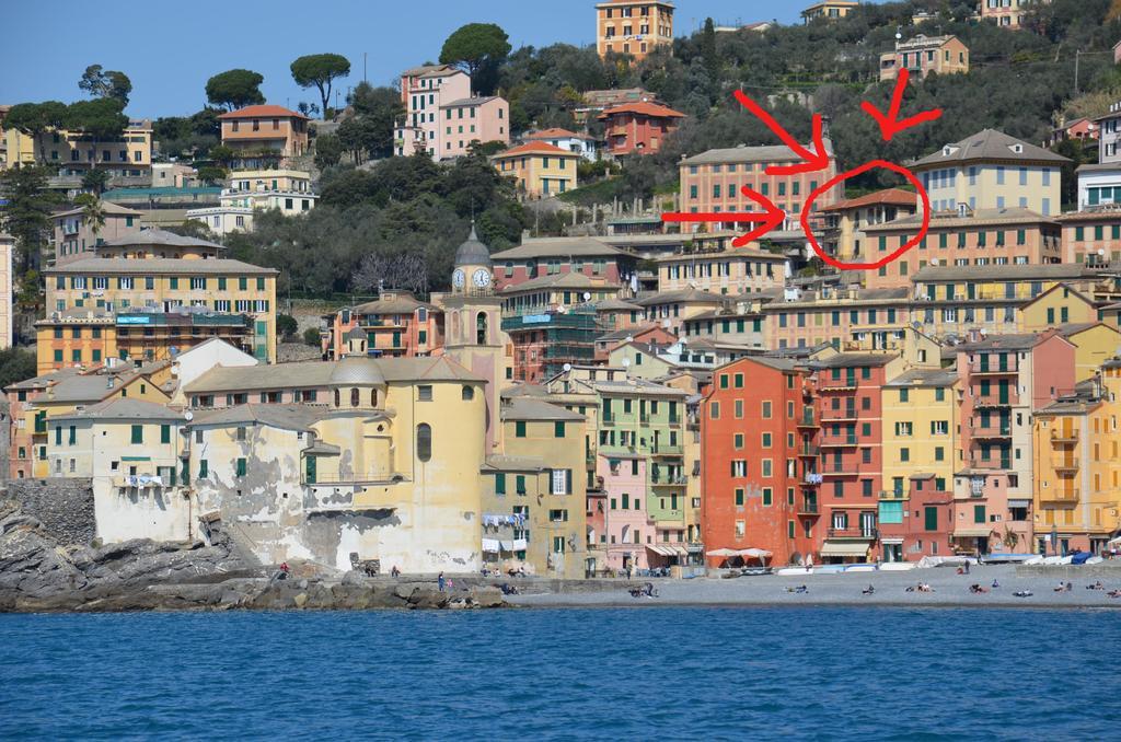 L'Andirivieni Bed and Breakfast Camogli Exteriör bild